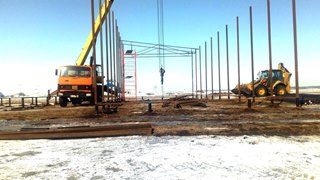 Аренда экскаватора погрузчика с ямобуром в Коломна цена от 1540 руб