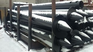 Винтовые сваи диаметром 73 мм Коломне цена от 1335 руб.