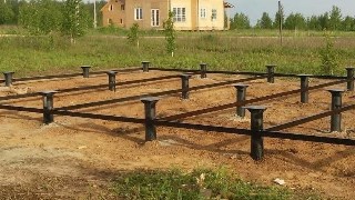 Установка и монтаж - винтовые сваи в Коломне для свайного фундамента дома. Цена от 2053 руб - видео закручивание